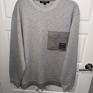 Karl Lagerfeld Light Gray Crewneck